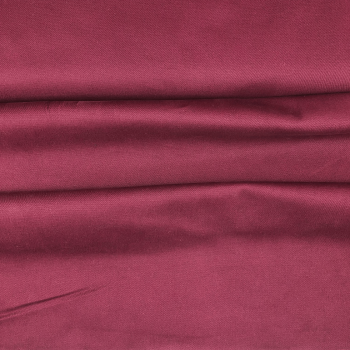 Baumwoll Twill Peach Effect, Bordeaux